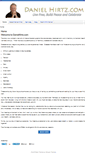 Mobile Screenshot of danielhirtz.com